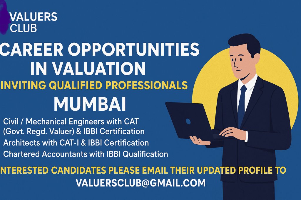 Career Opportunities in Valuation Career Opportunities in Valuation